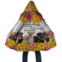 Labrador Retriever Personal Stalker Christmas Cloak Funny Xmas Holiday Patterns - Wonder Print Shop
