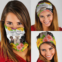 Labrador Retriever Personal Stalker Christmas Neck Gaiter Funny Xmas Holiday Patterns - Wonder Print Shop