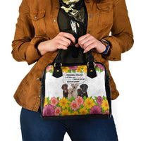 Labrador Retriever Personal Stalker Christmas Shoulder Handbag Funny Xmas Holiday Patterns - Wonder Print Shop