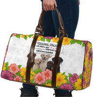 Labrador Retriever Personal Stalker Christmas Travel Bag Funny Xmas Holiday Patterns - Wonder Print Shop