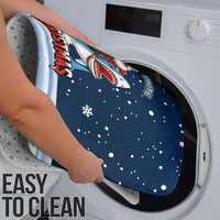 Great White Christmas Shark Christmas Bathroom Set Funny Xmas Holiday Patterns - Wonder Print Shop