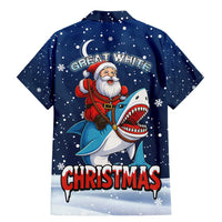 Great White Christmas Shark Christmas Family Matching Mermaid Dress and Hawaiian Shirt Funny Xmas Holiday Patterns - Wonder Print Shop