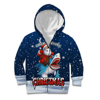 Great White Christmas Shark Christmas Kid Hoodie Funny Xmas Holiday Patterns - Wonder Print Shop