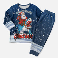 Great White Christmas Shark Christmas Pajama Set Funny Xmas Holiday Patterns - Wonder Print Shop