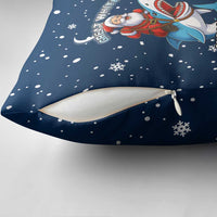 Great White Christmas Shark Christmas Pillow Cover Funny Xmas Holiday Patterns - Wonder Print Shop