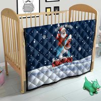 Great White Christmas Shark Christmas Quilt Funny Xmas Holiday Patterns - Wonder Print Shop