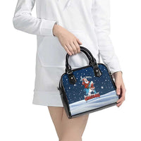 Great White Christmas Shark Christmas Shoulder Handbag Funny Xmas Holiday Patterns - Wonder Print Shop