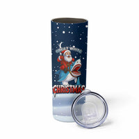 Great White Christmas Shark Christmas Skinny Tumbler Funny Xmas Holiday Patterns - Wonder Print Shop