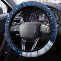 Great White Christmas Shark Christmas Steering Wheel Cover Funny Xmas Holiday Patterns - Wonder Print Shop