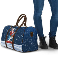 Great White Christmas Shark Christmas Travel Bag Funny Xmas Holiday Patterns - Wonder Print Shop