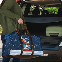 Great White Christmas Shark Christmas Travel Bag Funny Xmas Holiday Patterns - Wonder Print Shop