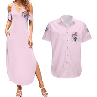 Don't Try To Figure Me Out Couples Matching Summer Maxi Dress and Hawaiian Shirt - Wonder Print Shop