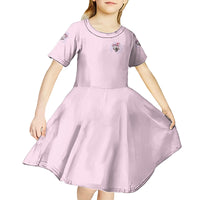 Don't Try To Figure Me Out Kid Short Sleeve Dress - Wonder Print Shop