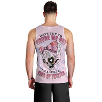 Don't Try To Figure Me Out Men Tank Top - Wonder Print Shop