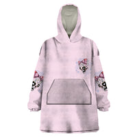 Don't Try To Figure Me Out Wearable Blanket Hoodie - Wonder Print Shop