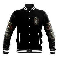 They'll Never Find You Baseball Jacket - Wonder Print Shop