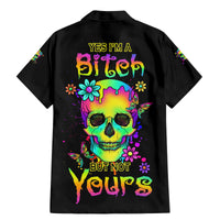 Yes I'm A B But Not Yours Family Matching Mermaid Dress and Hawaiian Shirt - Wonder Print Shop