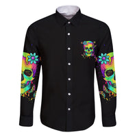 Yes I'm A B But Not Yours Family Matching Puletasi Dress and Hawaiian Shirt - Wonder Print Shop