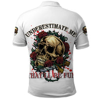 Underestimate Me That'll Be Fun Polo Shirt - Wonder Print Shop