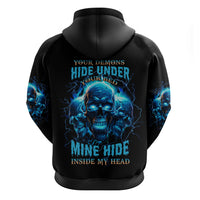 Your Demons Hide Under Your Bed Hoodie - Wonder Print Shop