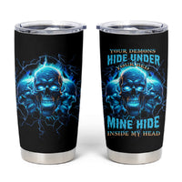 Your Demons Hide Under Your Bed Tumbler Cup - Wonder Print Shop