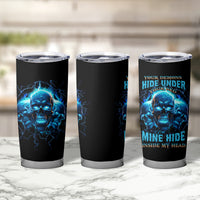 Your Demons Hide Under Your Bed Tumbler Cup - Wonder Print Shop
