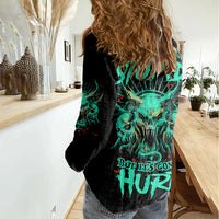 I Can Fix Stupid But It's Gonna Hurt Women Casual Shirt - Wonder Print Shop