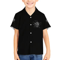 Even The Devil On My Shoulder Kid Hawaiian Shirt - Wonder Print Shop