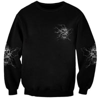 Even The Devil On My Shoulder Sweatshirt - Wonder Print Shop