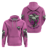Stuck Between Idk Idc And IDGAF Pink Hoodie - Wonder Print Shop