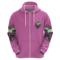 Stuck Between Idk Idc And IDGAF Pink Hoodie - Wonder Print Shop