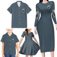 My Alone Time Is For Everyone's Safety Family Matching Long Sleeve Bodycon Dress and Hawaiian Shirt - Wonder Print Shop