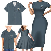 My Alone Time Is For Everyone's Safety Family Matching Short Sleeve Bodycon Dress and Hawaiian Shirt - Wonder Print Shop