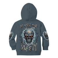 My Alone Time Is For Everyone's Safety Kid Hoodie - Wonder Print Shop