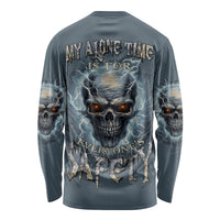 My Alone Time Is For Everyone's Safety Long Sleeve Shirt - Wonder Print Shop