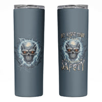 My Alone Time Is For Everyone's Safety Skinny Tumbler - Wonder Print Shop