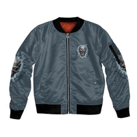 My Alone Time Is For Everyone's Safety Sleeve Zip Bomber Jacket - Wonder Print Shop
