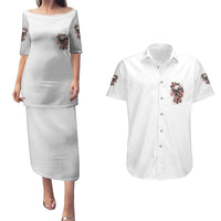 I Don't Have A Short Temper Couples Matching Puletasi Dress and Hawaiian Shirt - Wonder Print Shop