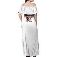 I Don't Have A Short Temper Family Matching Off Shoulder Maxi Dress and Hawaiian Shirt - Wonder Print Shop