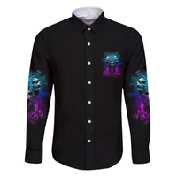 One Day Let My Demons Out To Play Family Matching Puletasi Dress and Hawaiian Shirt - Wonder Print Shop