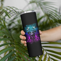 One Day Let My Demons Out To Play Skinny Tumbler - Wonder Print Shop