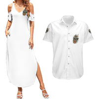 I Don't Need A Middle Skull Couples Matching Summer Maxi Dress and Hawaiian Shirt - Wonder Print Shop