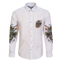 I Don't Need A Middle Skull Family Matching Mermaid Dress and Hawaiian Shirt - Wonder Print Shop