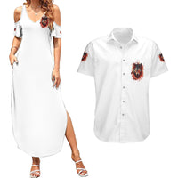 Judge Me When Wolf Couples Matching Summer Maxi Dress and Hawaiian Shirt - Wonder Print Shop
