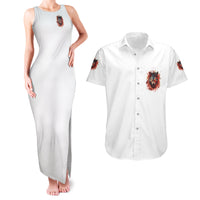 Judge Me When Wolf Couples Matching Tank Maxi Dress and Hawaiian Shirt - Wonder Print Shop