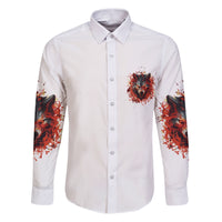 Judge Me When Wolf Family Matching Puletasi Dress and Hawaiian Shirt - Wonder Print Shop