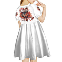 Judge Me When Wolf Kid Short Sleeve Dress - Wonder Print Shop