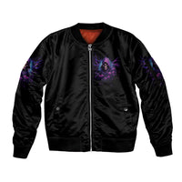 My Attitude Is Having Technical Problems Sleeve Zip Bomber Jacket - Wonder Print Shop
