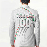 Personalized Iran Football Cheetah Blazer Team Melli Persian Soccer Graphic Art