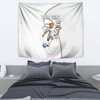 Personalized Iran Football Cheetah Tapestry Team Melli Persian Soccer Graphic Art